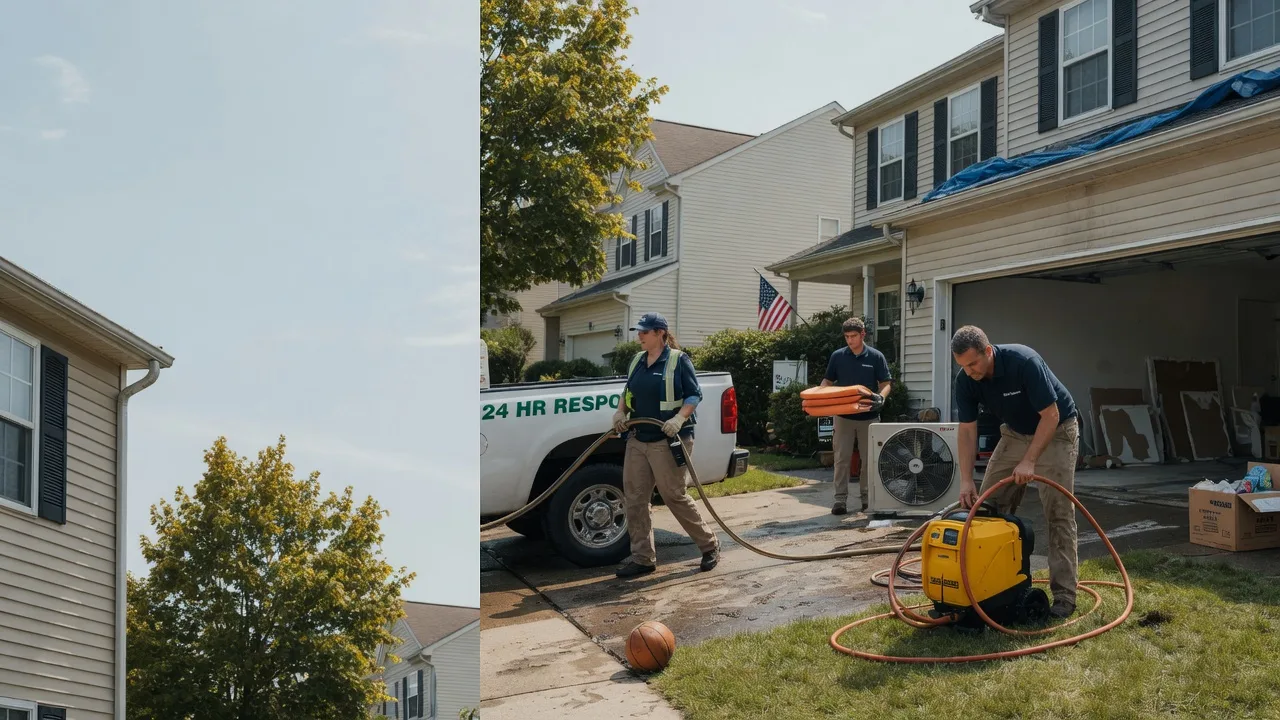 Emergency Water Damage Restoration in Sachse, TX near me